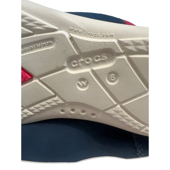 Crocs Boots Womens Size 6 Adela Foldover Fuzz Bottie Shoe Slip On Leather NWOB - Picture 8 of 14